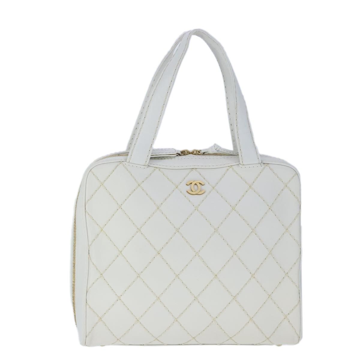 Chanel Chanel Surpique Zip Around Satchel Quilted Leather Size ONE SIZE - 18 Thumbnail