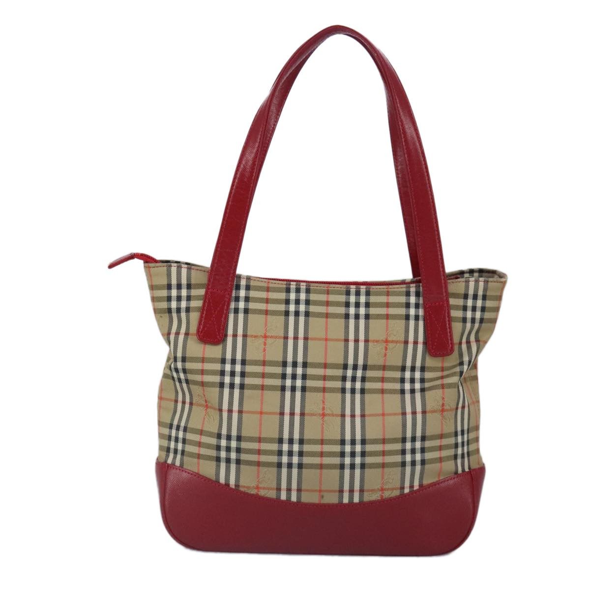 Burberry Burberry Nova Check Handbag Nova Check Canvas Size ONE SIZE - 2 Thumbnail