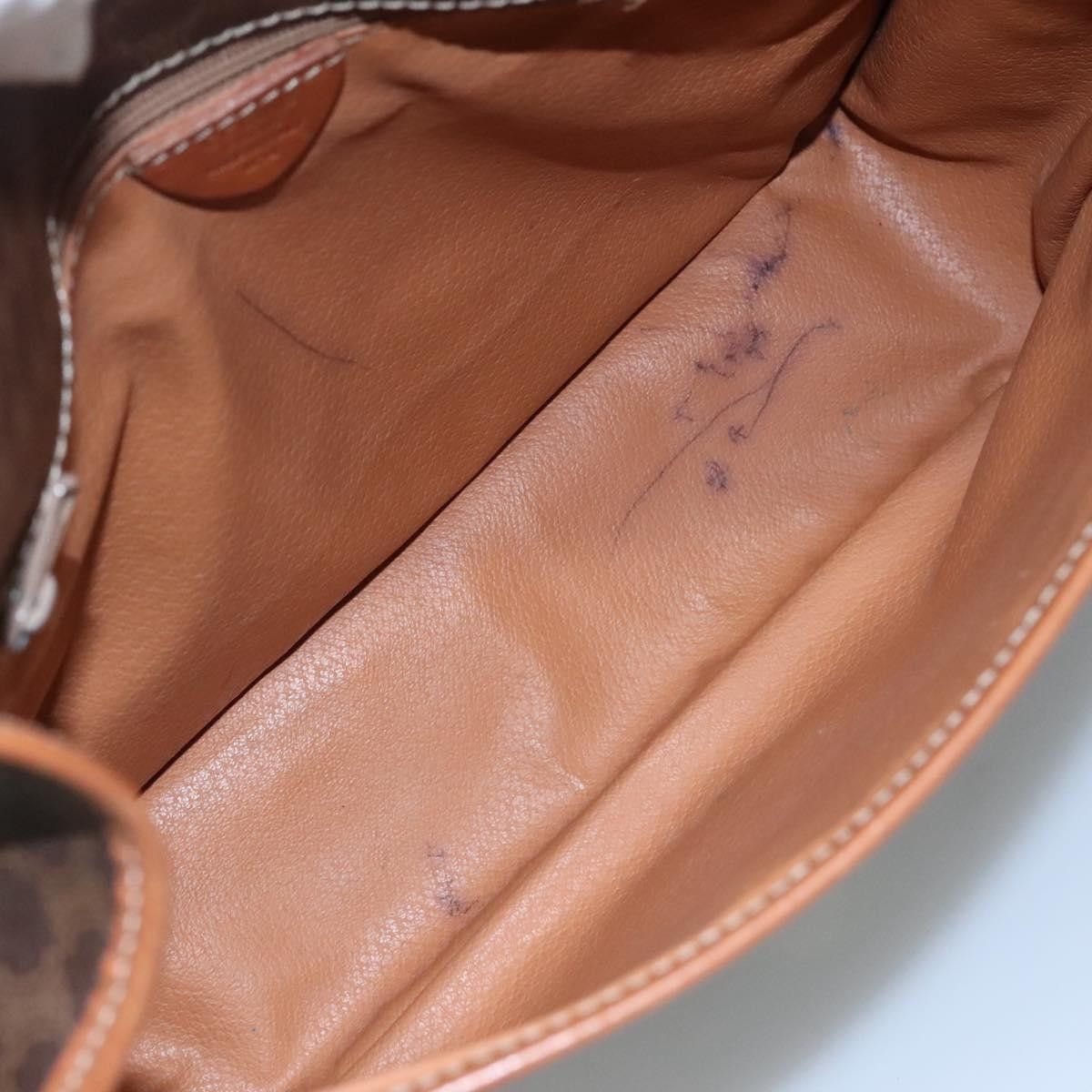Celine Celine Vintage Macadam Shoulder Bag Canvas and Leather Size ONE SIZE - 5 Thumbnail