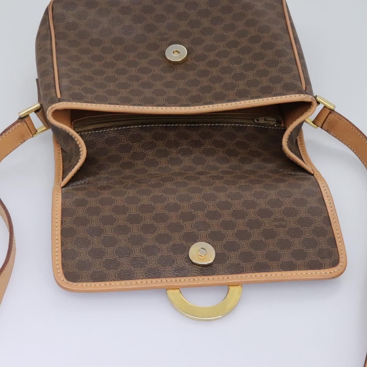Celine Celine Vintage Macadam Shoulder Bag Canvas Size ONE SIZE - 20 Thumbnail