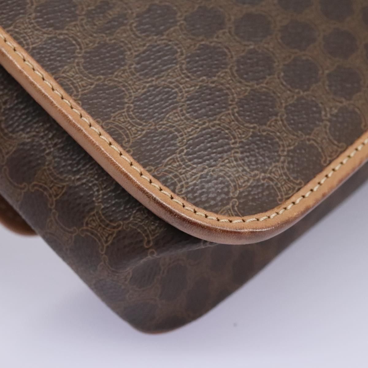 Celine Celine Vintage Macadam Shoulder Bag Canvas Size ONE SIZE - 10 Thumbnail