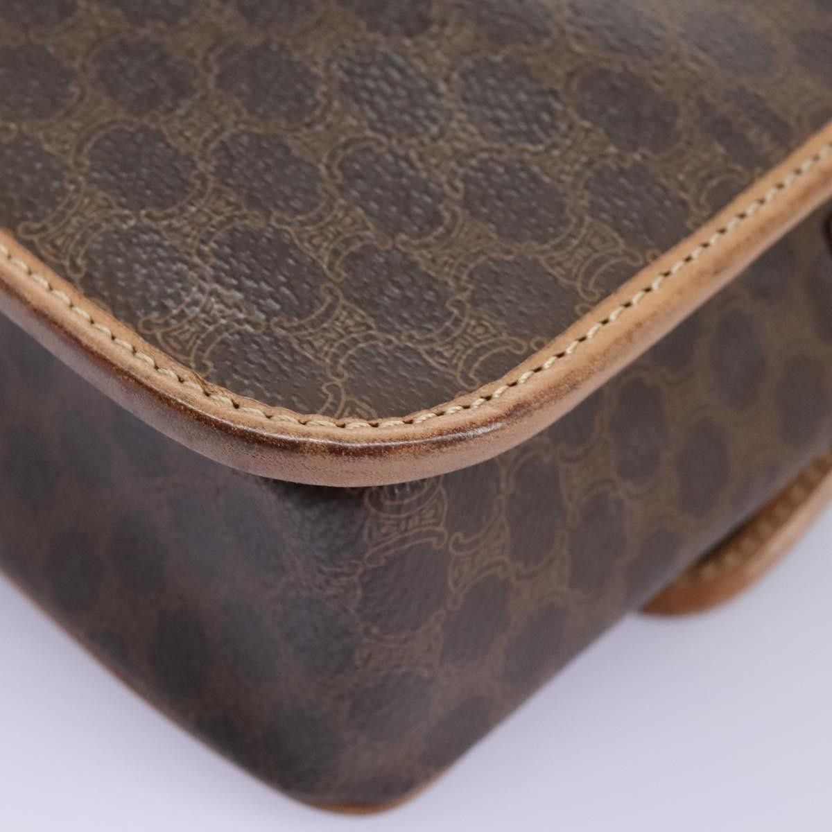 Celine Celine Vintage Macadam Shoulder Bag Canvas Size ONE SIZE - 11 Thumbnail