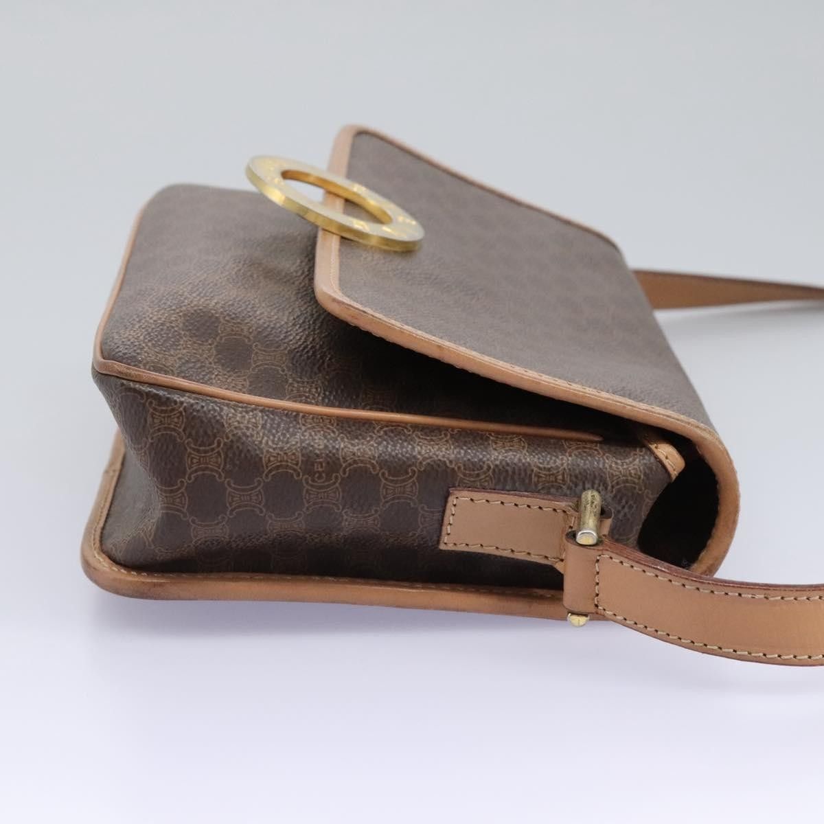 Celine Celine Vintage Macadam Shoulder Bag Canvas Size ONE SIZE - 4 Thumbnail