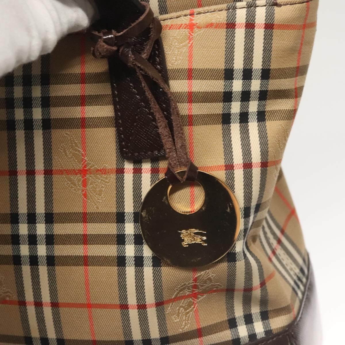 Burberry Burberry Nova Check Tote canvas check pattern Size ONE SIZE - 16 Thumbnail