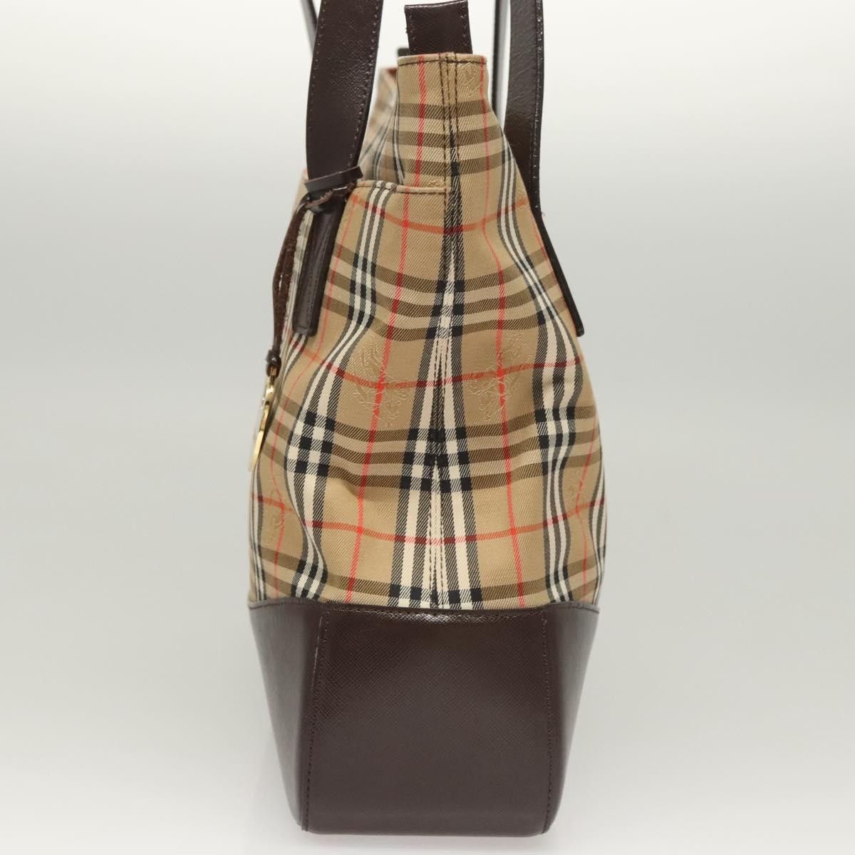 Burberry Burberry Nova Check Tote canvas check pattern Size ONE SIZE - 3 Thumbnail