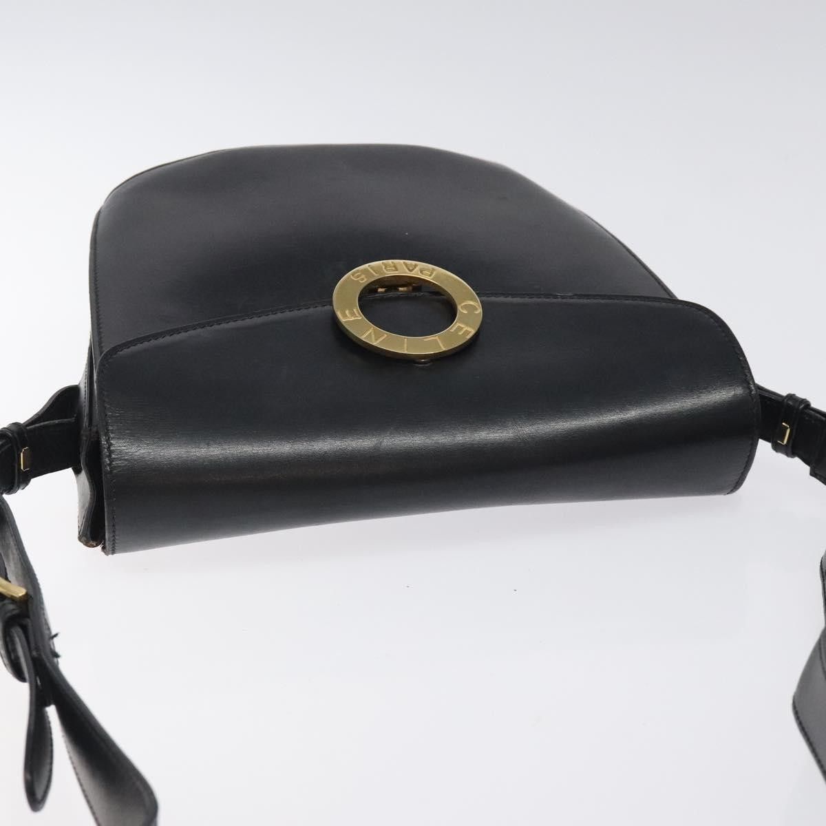 Celine Celine Vintage Circle Logo Crossbody Bag Leather Size ONE SIZE - 16 Thumbnail