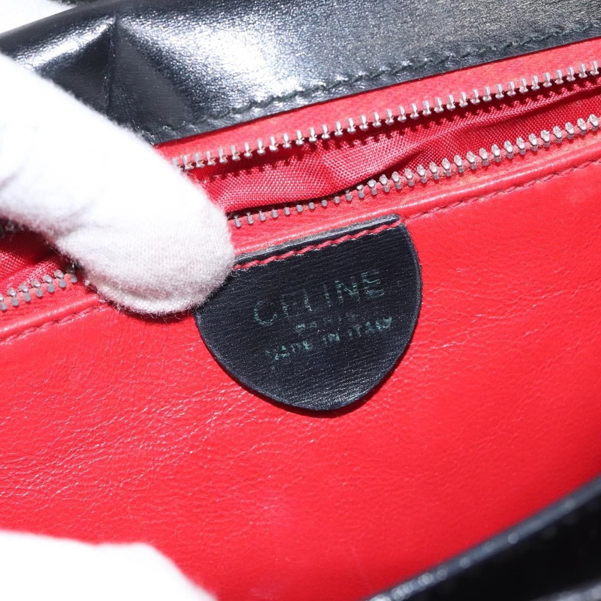 Celine Celine Vintage Circle Logo Crossbody Bag Leather Size ONE SIZE - 6 Thumbnail