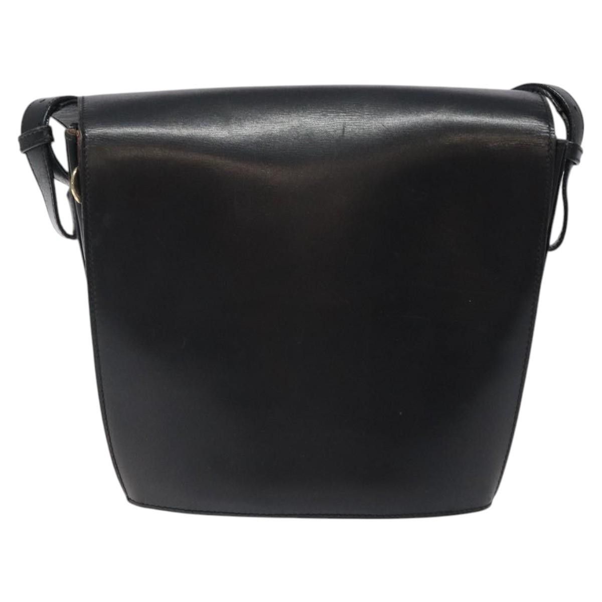 Celine Celine Vintage Circle Logo Crossbody Bag Leather Size ONE SIZE - 2 Thumbnail