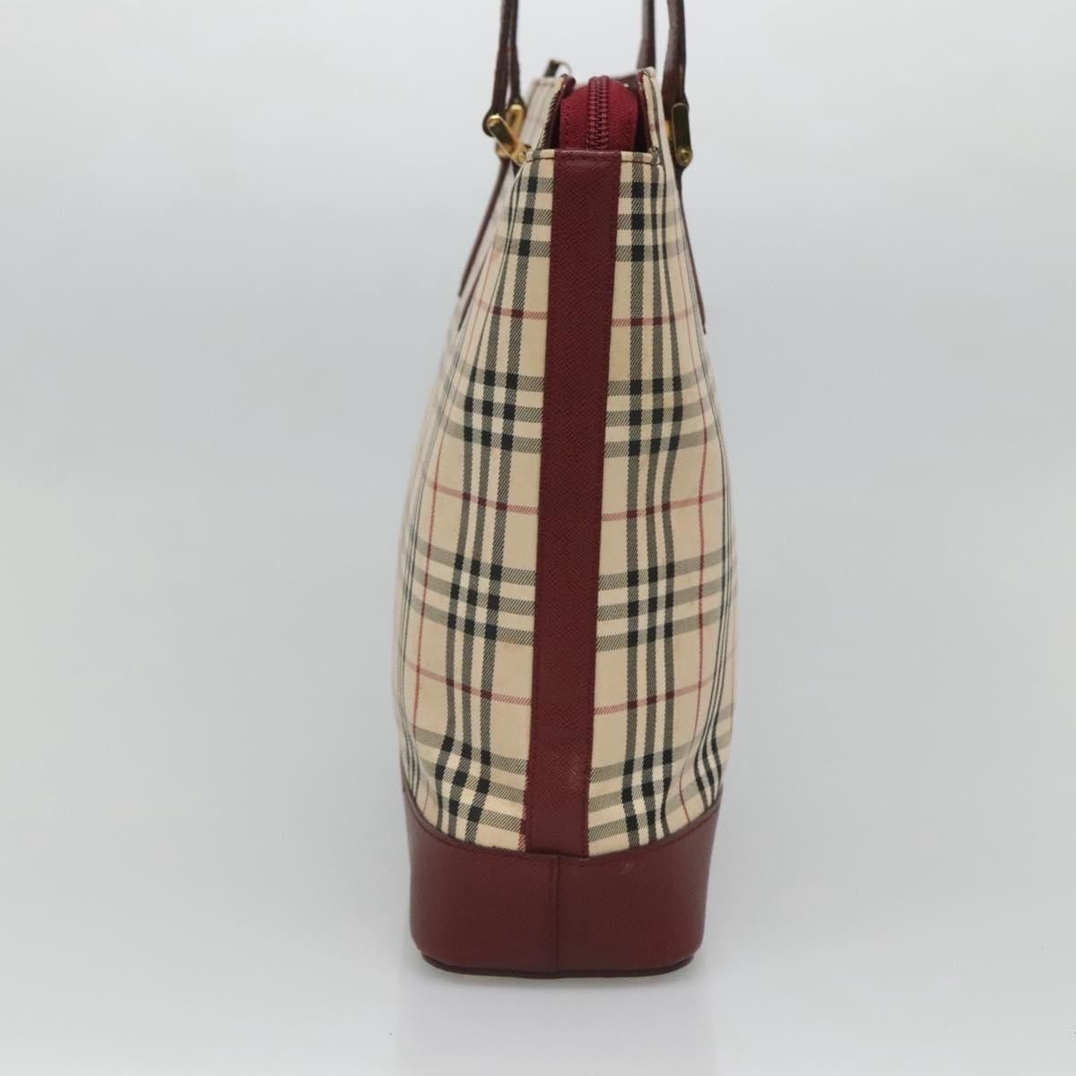 Burberry Burberry Nova Check Tote canvas check pattern Size ONE SIZE - 4 Thumbnail