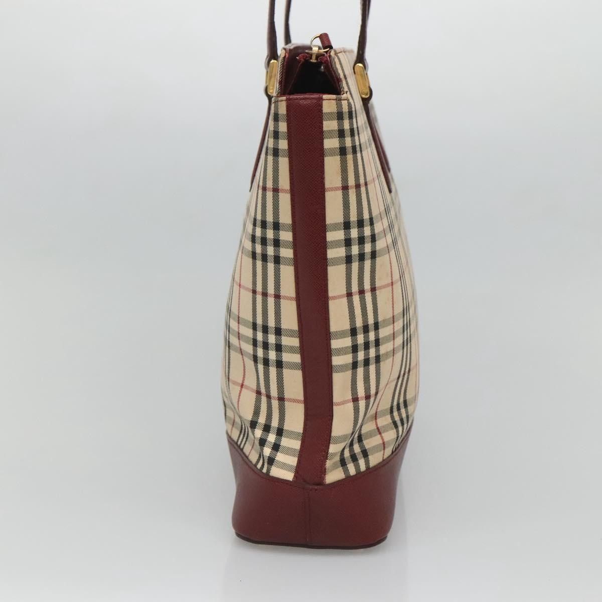 Burberry Burberry Nova Check Tote canvas check pattern Size ONE SIZE - 3 Thumbnail
