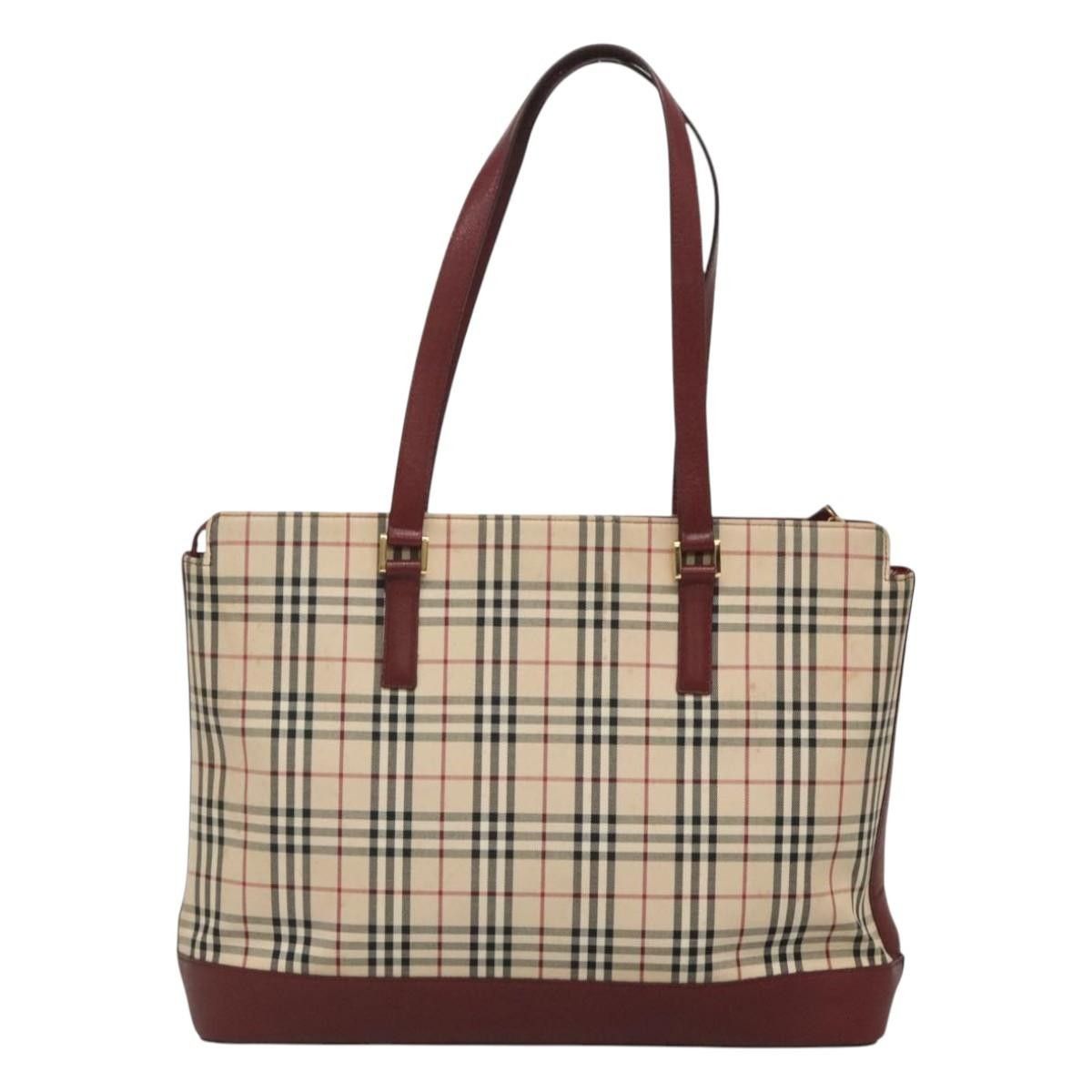 Burberry Burberry Nova Check Tote canvas check pattern Size ONE SIZE - 2 Thumbnail