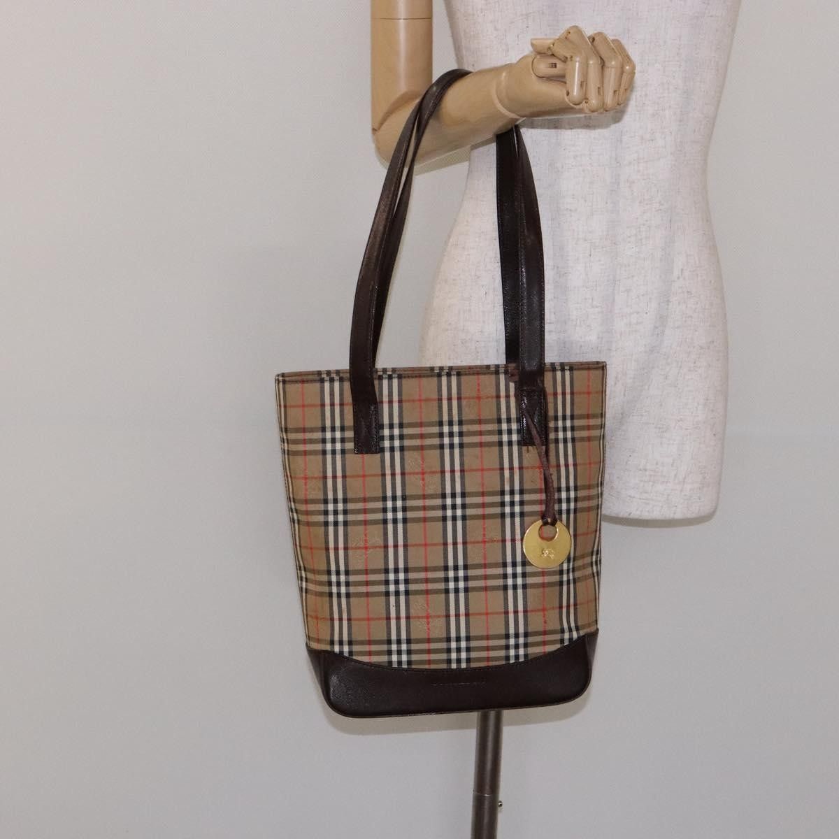 Burberry Burberry Nova Check Tote canvas check pattern Size ONE SIZE - 11 Thumbnail