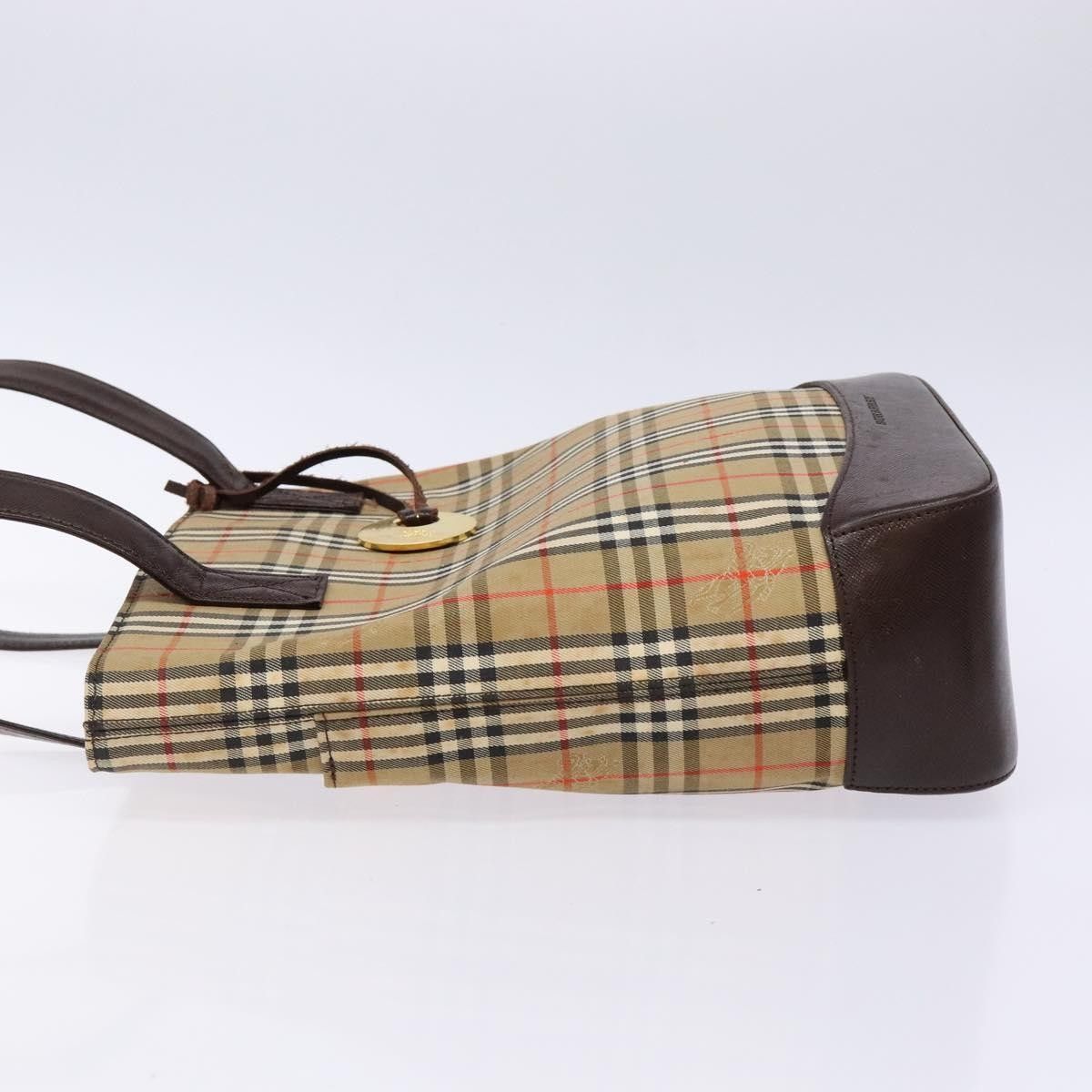 Burberry Burberry Nova Check Tote canvas check pattern Size ONE SIZE - 4 Thumbnail