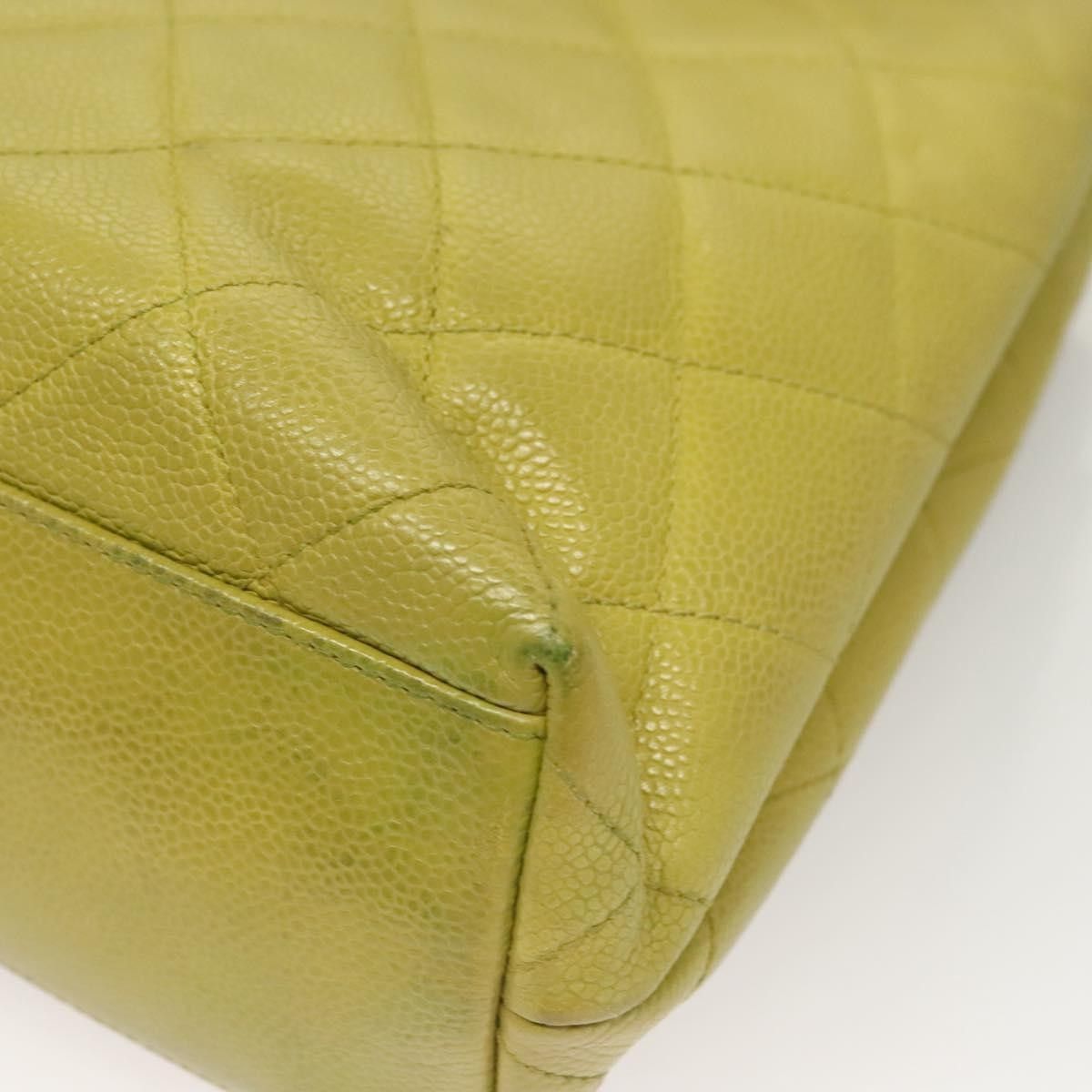 Chanel Chanel Vintage Front Pocket Shoulder Bag Quilted Caviar Size ONE SIZE - 10 Thumbnail