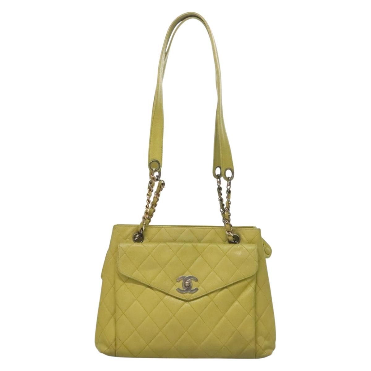 Chanel Chanel Vintage Front Pocket Shoulder Bag Quilted Caviar Size ONE SIZE - 19 Thumbnail