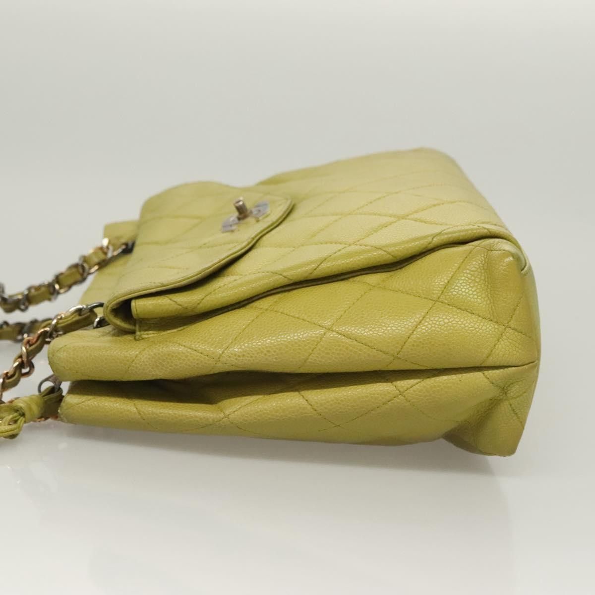 Chanel Chanel Vintage Front Pocket Shoulder Bag Quilted Caviar Size ONE SIZE - 4 Thumbnail