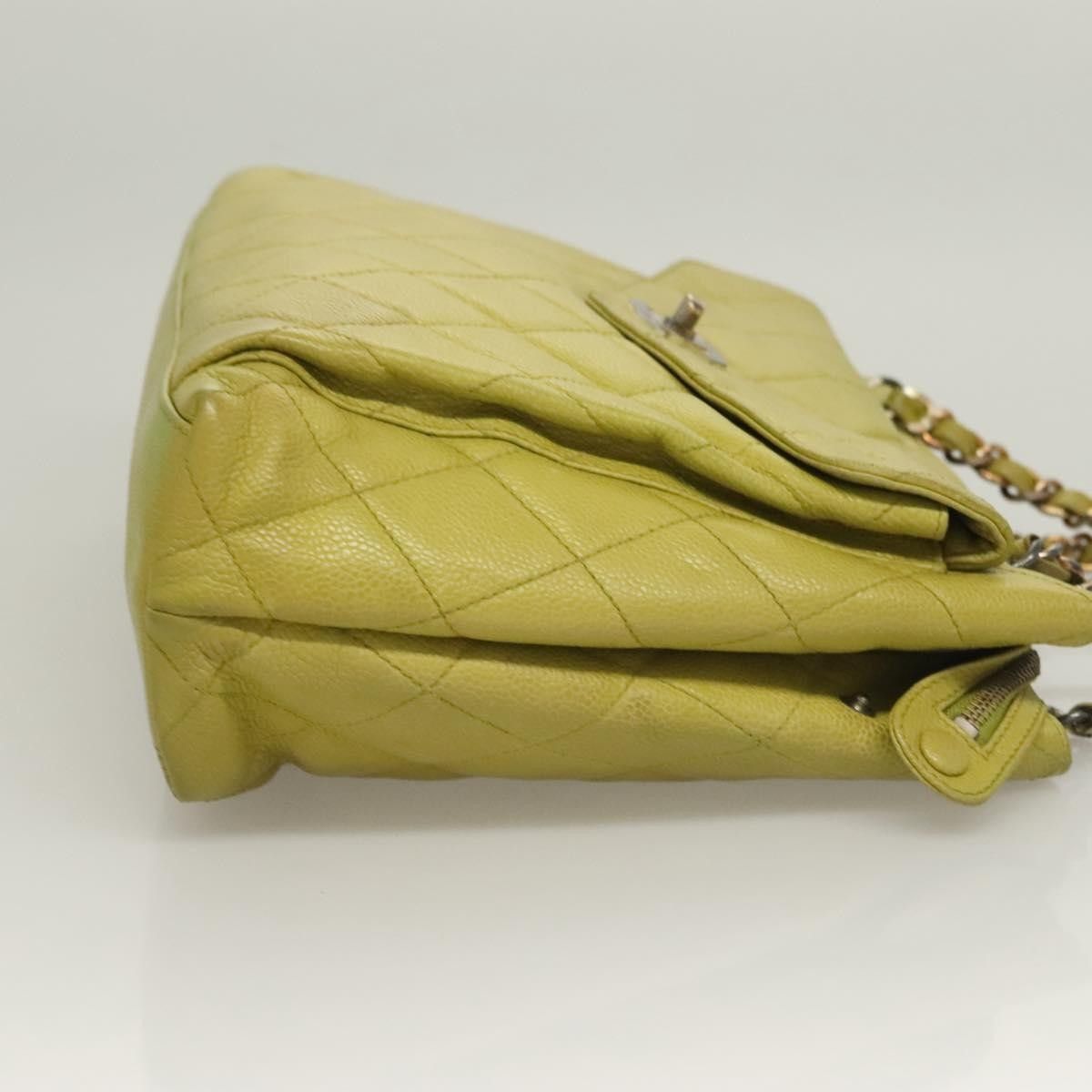 Chanel Chanel Vintage Front Pocket Shoulder Bag Quilted Caviar Size ONE SIZE - 3 Thumbnail