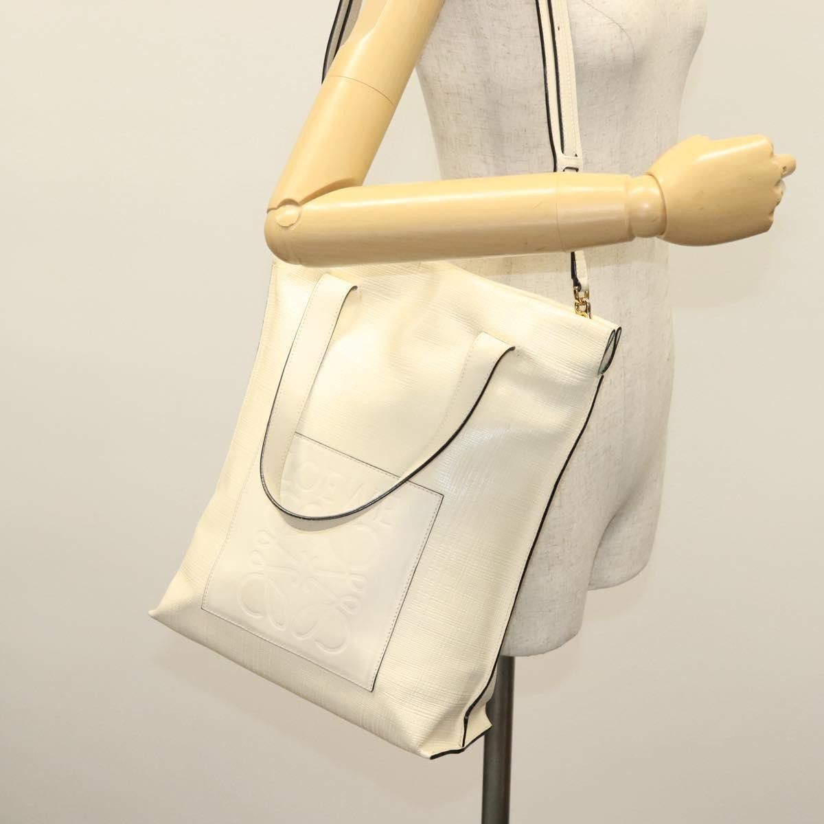 Loewe Loewe Shopper Tote Leather Size ONE SIZE - 15 Thumbnail