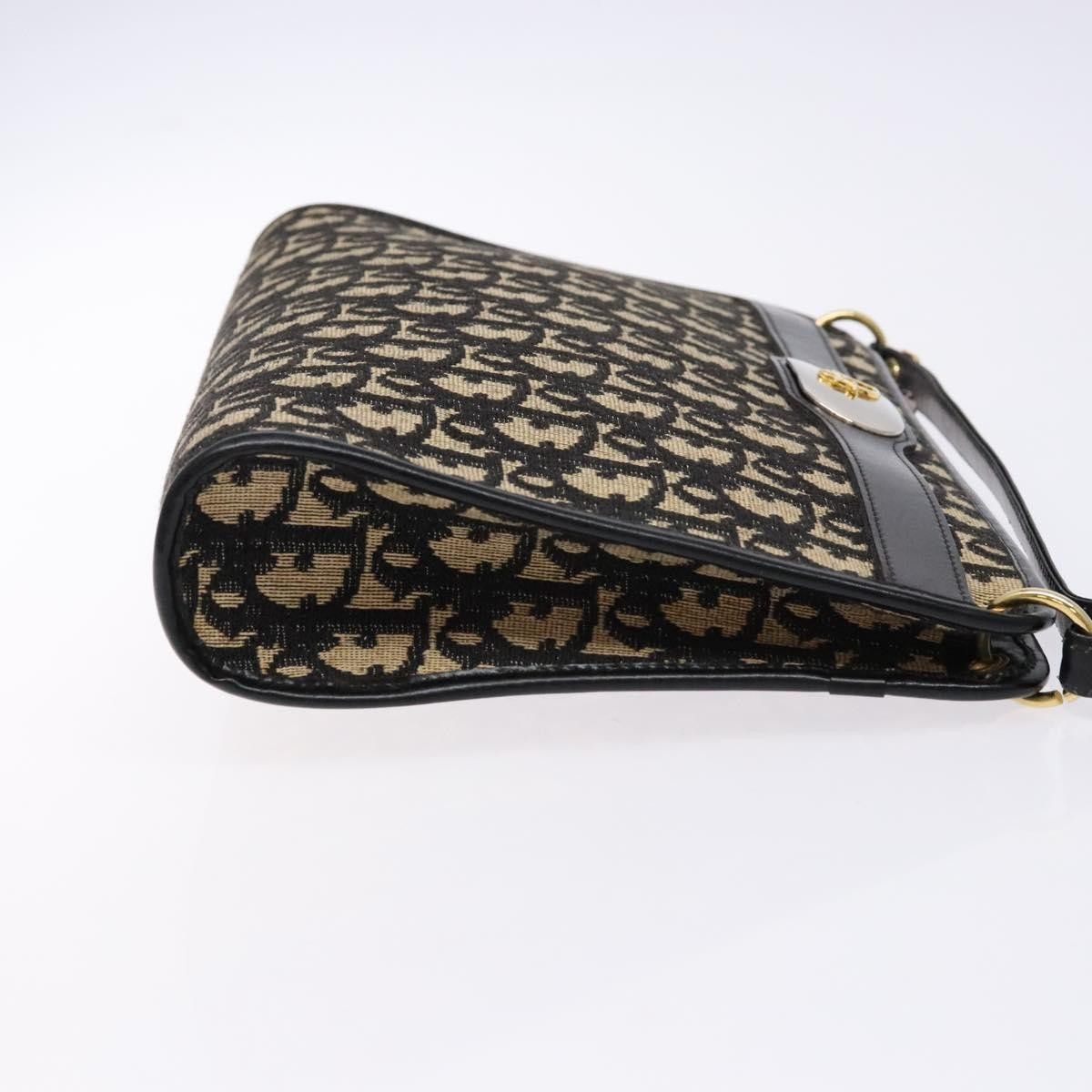 Dior Christian Dior Vintage Trotter Shoulder Bag Canvas Size ONE SIZE - 3 Thumbnail