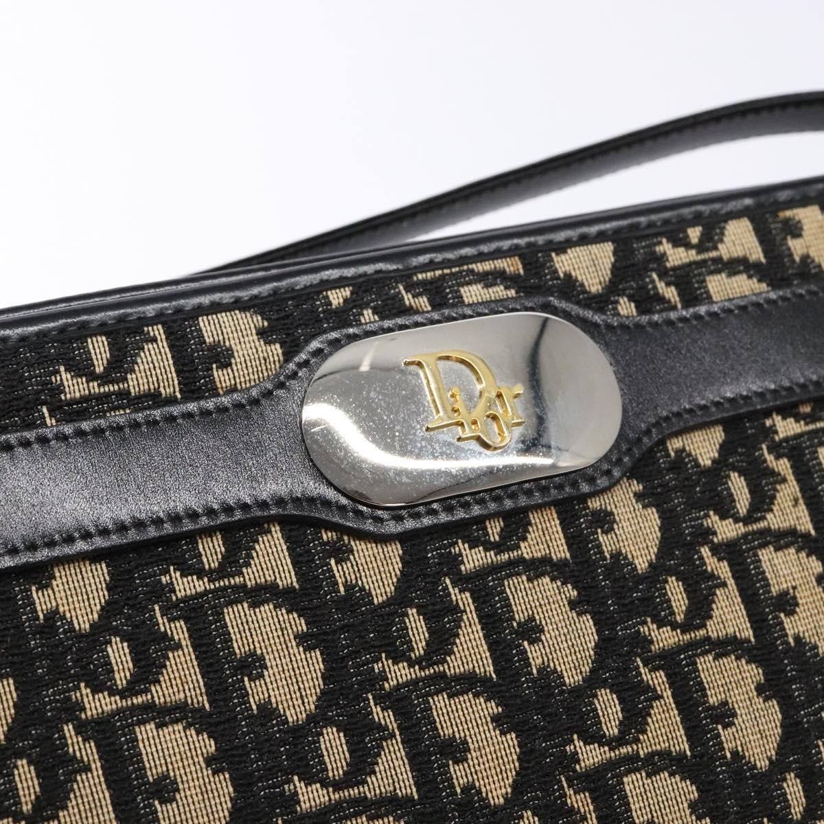 Dior Christian Dior Vintage Trotter Shoulder Bag Canvas Size ONE SIZE - 7 Thumbnail
