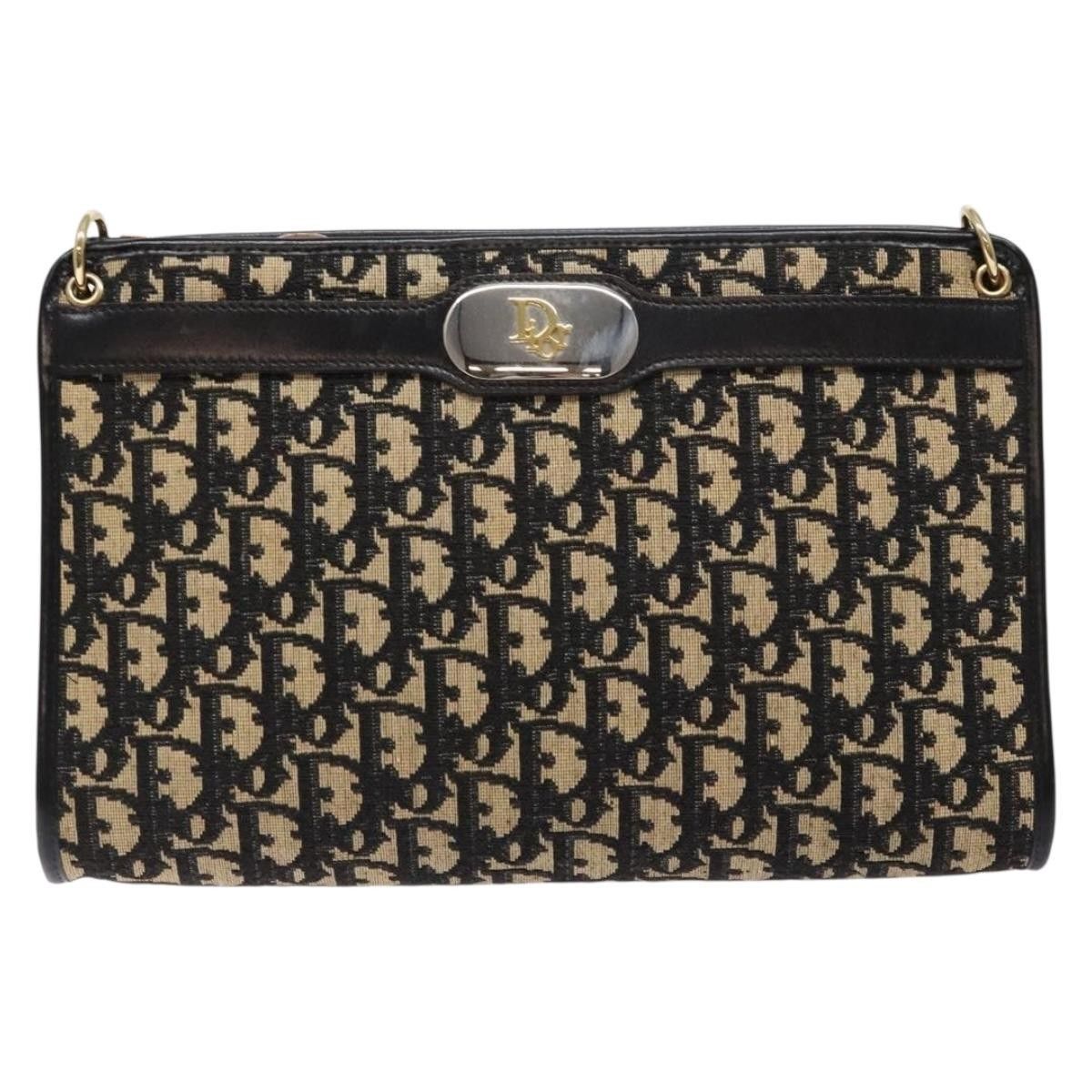 Dior Christian Dior Vintage Trotter Shoulder Bag Canvas Size ONE SIZE - 20 Thumbnail