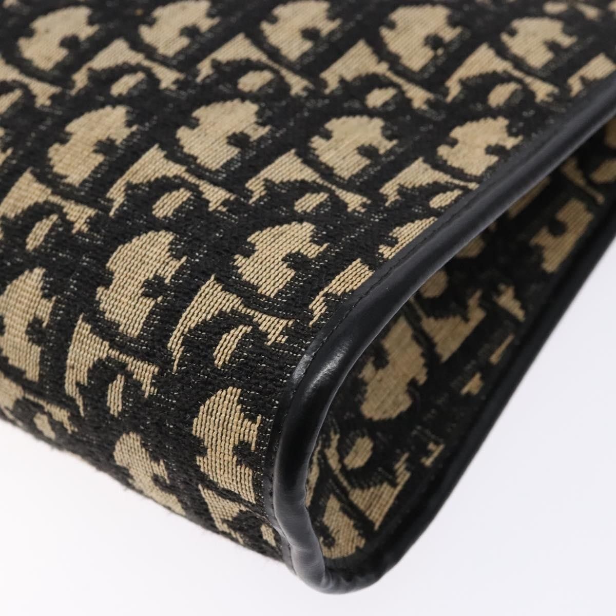 Dior Christian Dior Vintage Trotter Shoulder Bag Canvas Size ONE SIZE - 11 Thumbnail