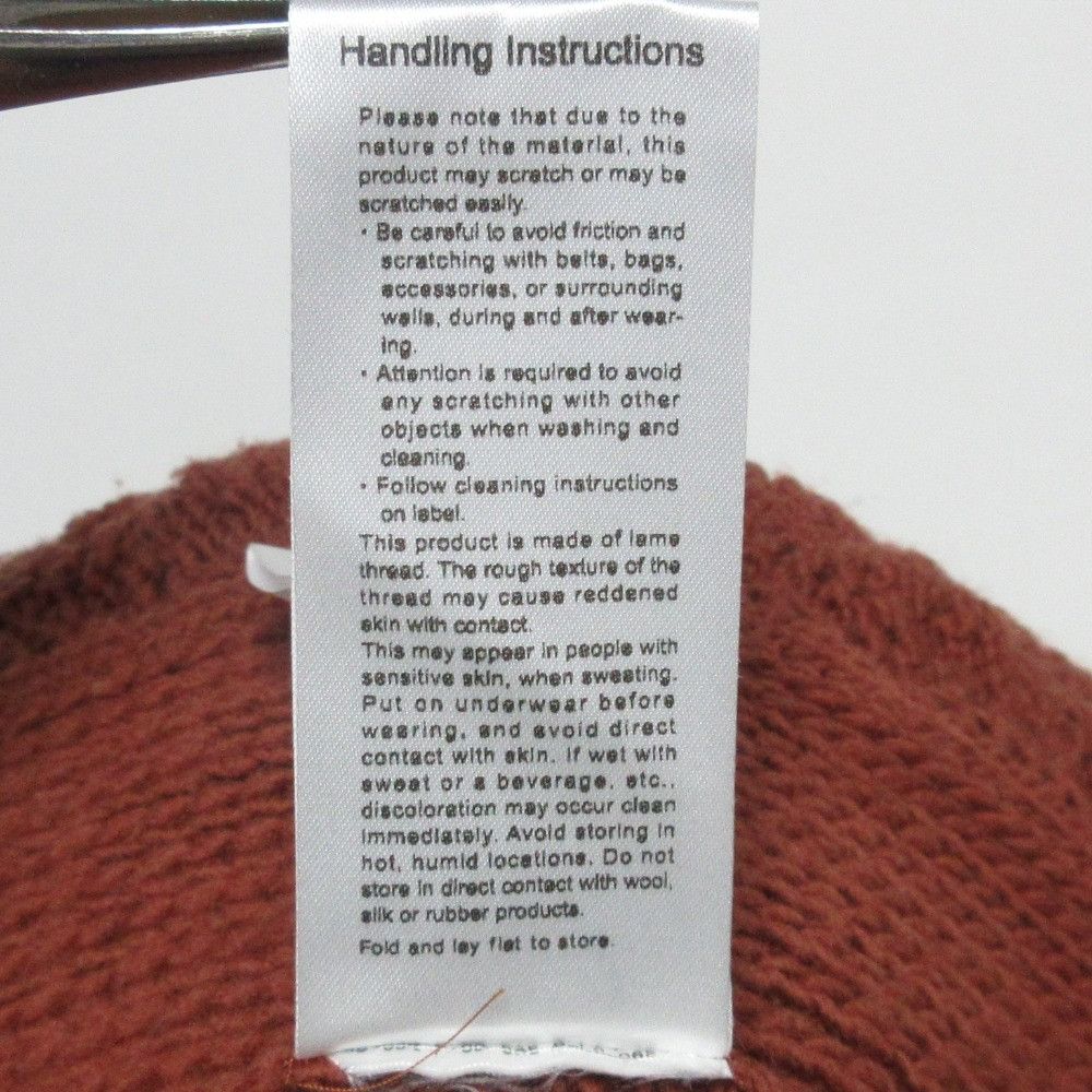 Other Other Mame Kurogouchi Oversized Chunky Knit Cardigan Knit Cardigan Cotton Tops MM20PF-KN719 DUTY FREE for USA Size ONE SIZE - 9 Thumbnail