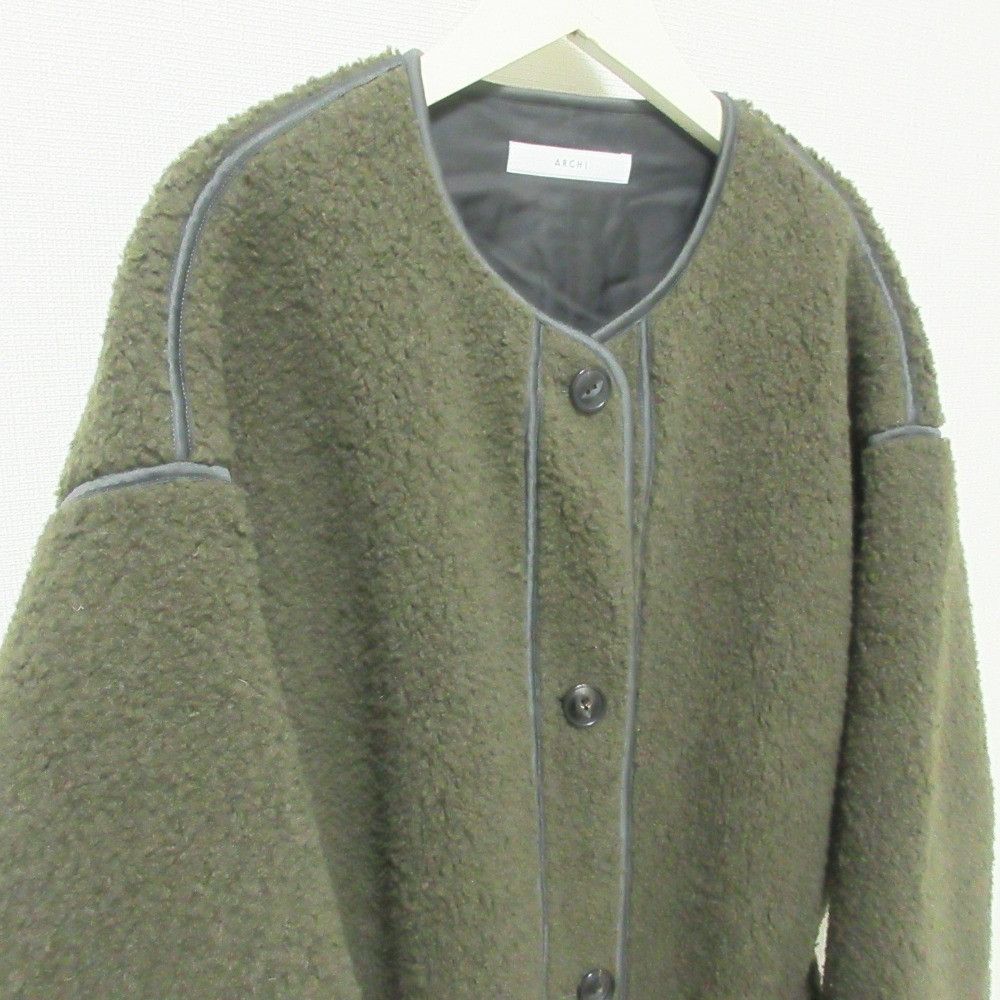 Other Other archi BOA FLEECE long coat Others Outerwear AW21-E3 DUTY FREE for USA Size ONE SIZE - 3 Thumbnail