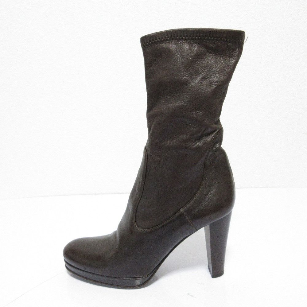 Other Other NEBULONI E. Soft Leather Boots Leather Shoes DUTY FREE for USA Size ONE SIZE - 4 Thumbnail