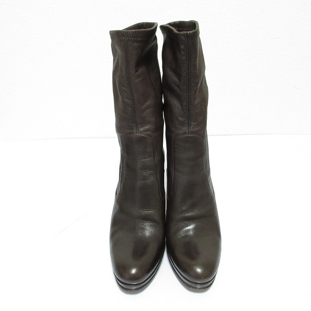 Other Other NEBULONI E. Soft Leather Boots Leather Shoes DUTY FREE for USA Size ONE SIZE - 3 Thumbnail
