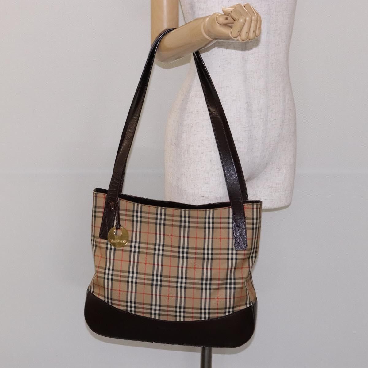 Burberry Burberry Nova Check Tote canvas check pattern Size ONE SIZE - 12 Thumbnail