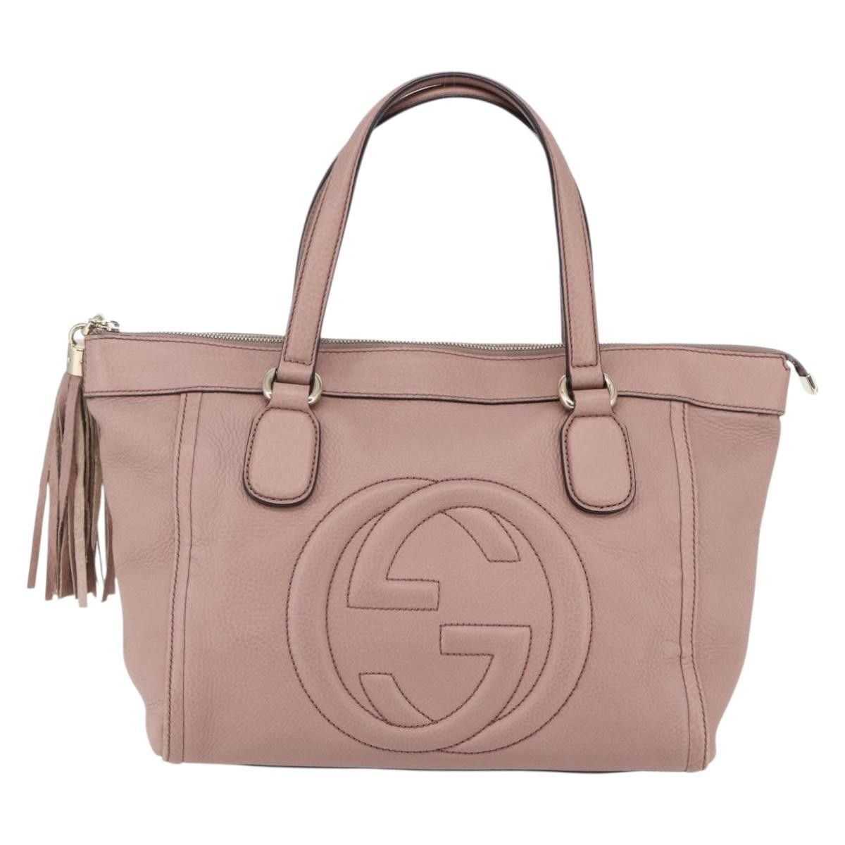 Gucci Gucci Soho Zip Tote Leather Size ONE SIZE - 16 Thumbnail