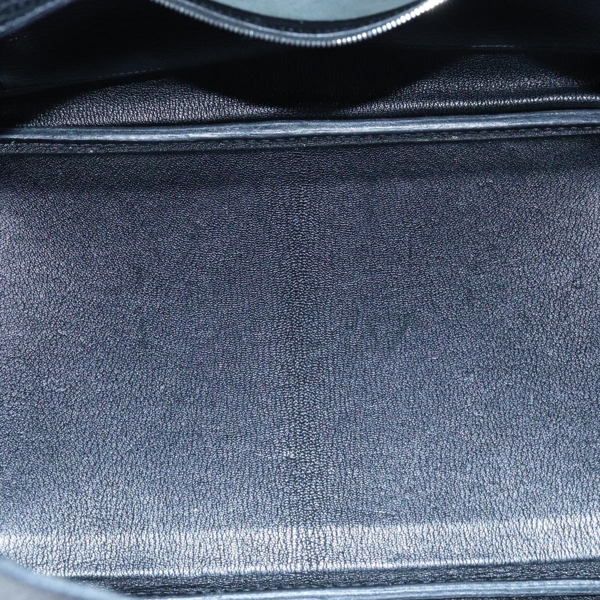 Hermes Hermes Birkin Handbag Black Clemence with Palladium Hardware Size ONE SIZE - 6 Thumbnail