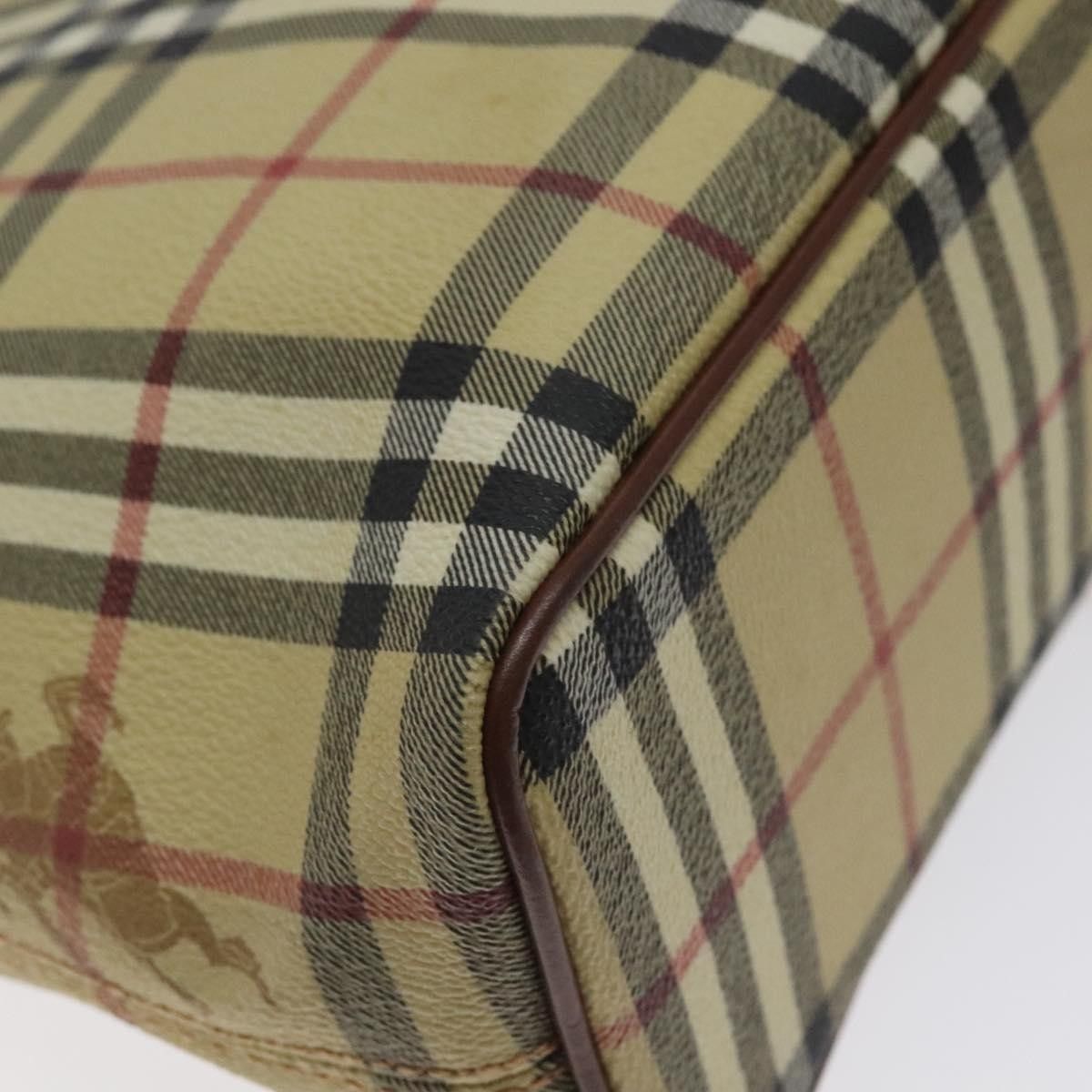 Burberry Burberry Top Handle Tote Haymarket Coated Canvas Size ONE SIZE - 12 Thumbnail