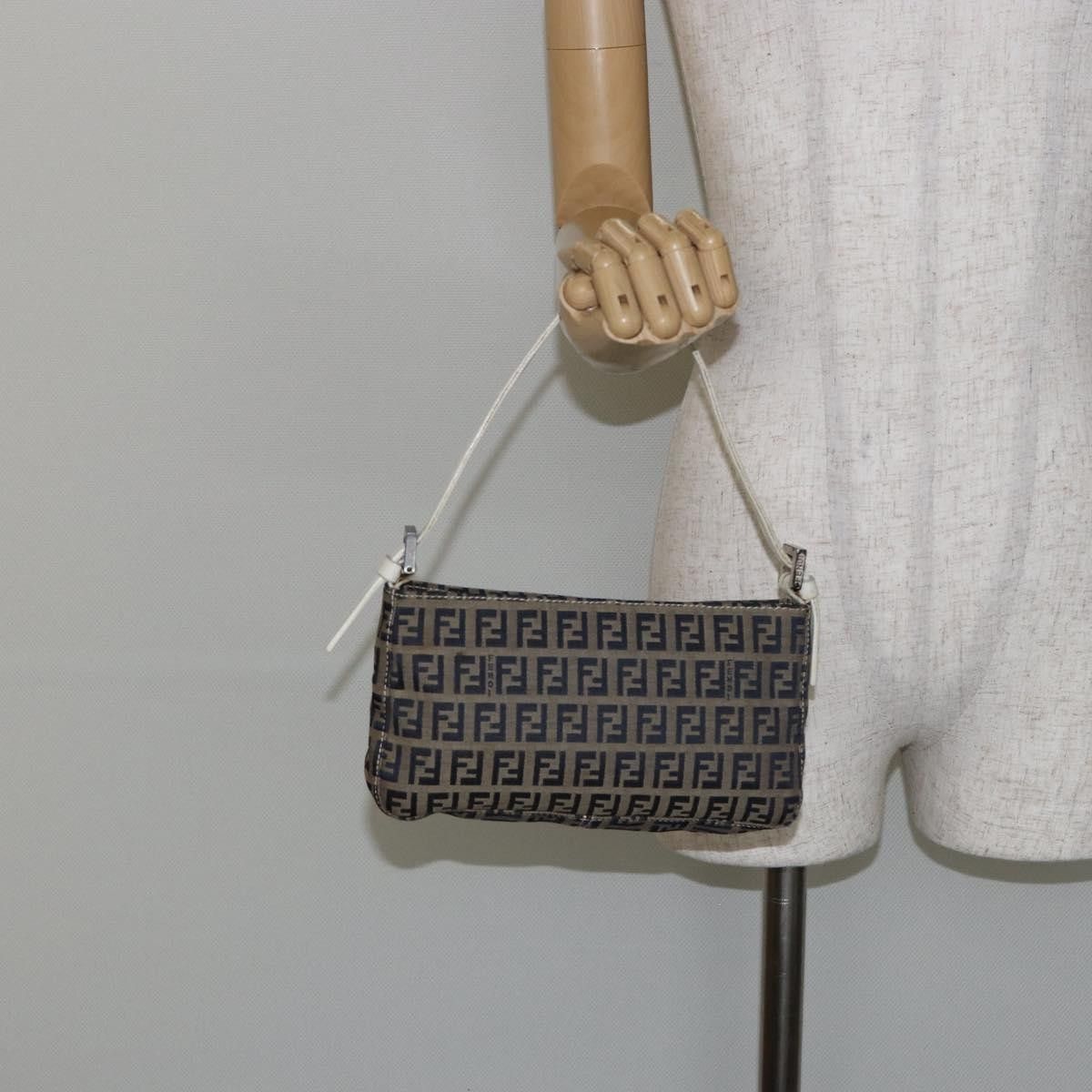 Fendi Fendi Pochette Shoulder Bag Zucchino Canvas Size ONE SIZE - 15 Thumbnail