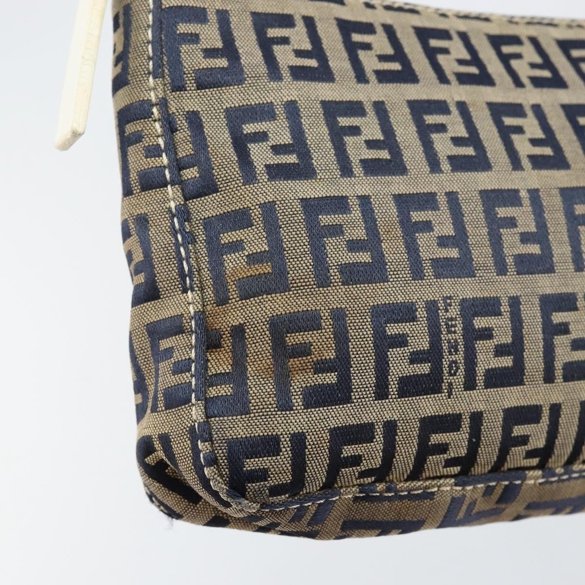 Fendi Fendi Pochette Shoulder Bag Zucchino Canvas Size ONE SIZE - 9 Thumbnail