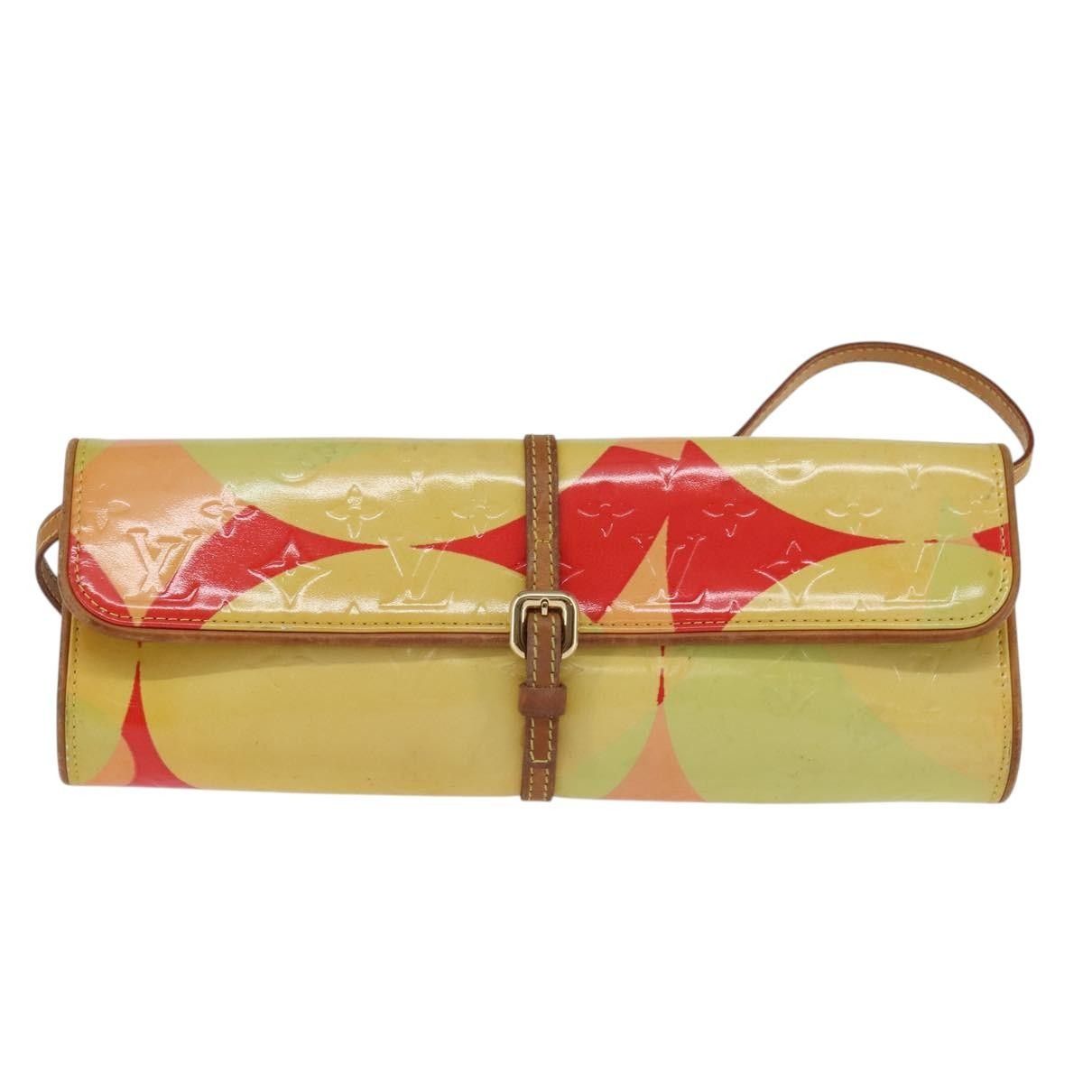 Louis Vuitton Louis Vuitton Fleurs Pochette Printed Monogram Vernis Size ONE SIZE - 17 Thumbnail