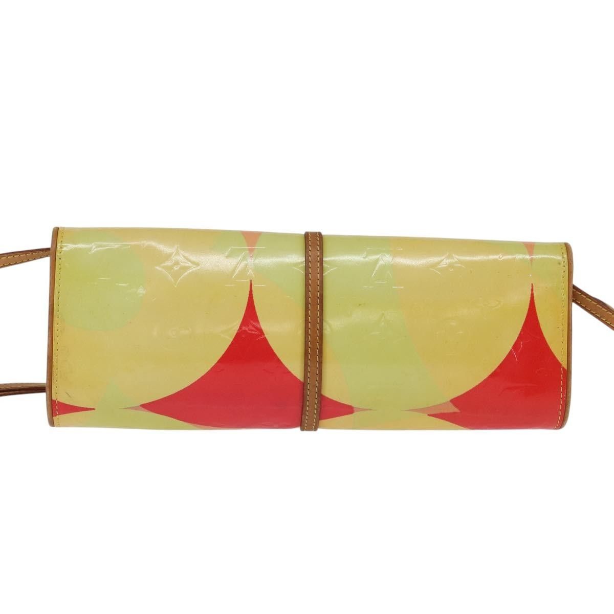 Louis Vuitton Louis Vuitton Fleurs Pochette Printed Monogram Vernis Size ONE SIZE - 2 Thumbnail