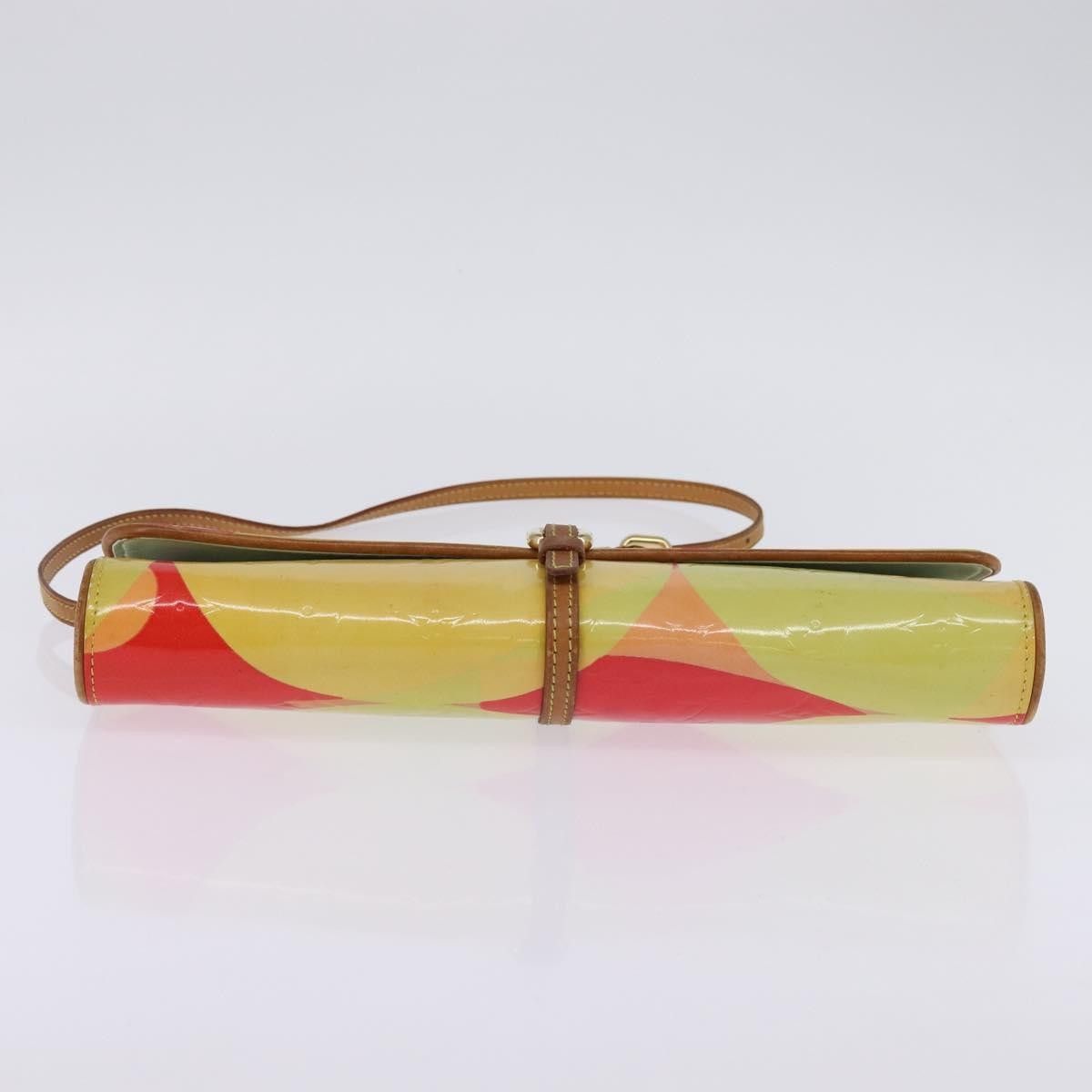 Louis Vuitton Louis Vuitton Fleurs Pochette Printed Monogram Vernis Size ONE SIZE - 15 Thumbnail