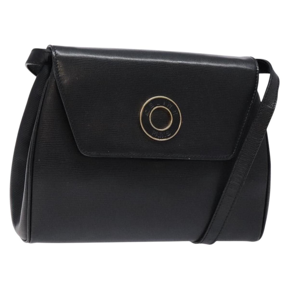 Celine Celine Vintage Circle Logo Crossbody Bag Leather Size ONE SIZE - 21 Thumbnail