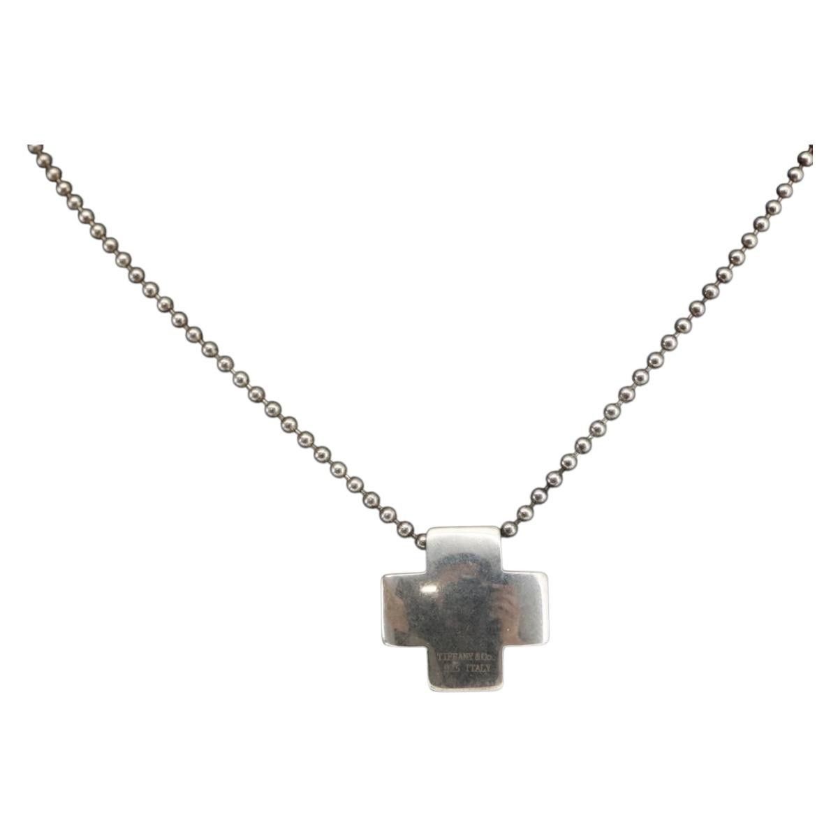 Tiffany & Co. Tiffany & Co. Roman Cross Necklace Silver Size ONE SIZE - 2 Thumbnail