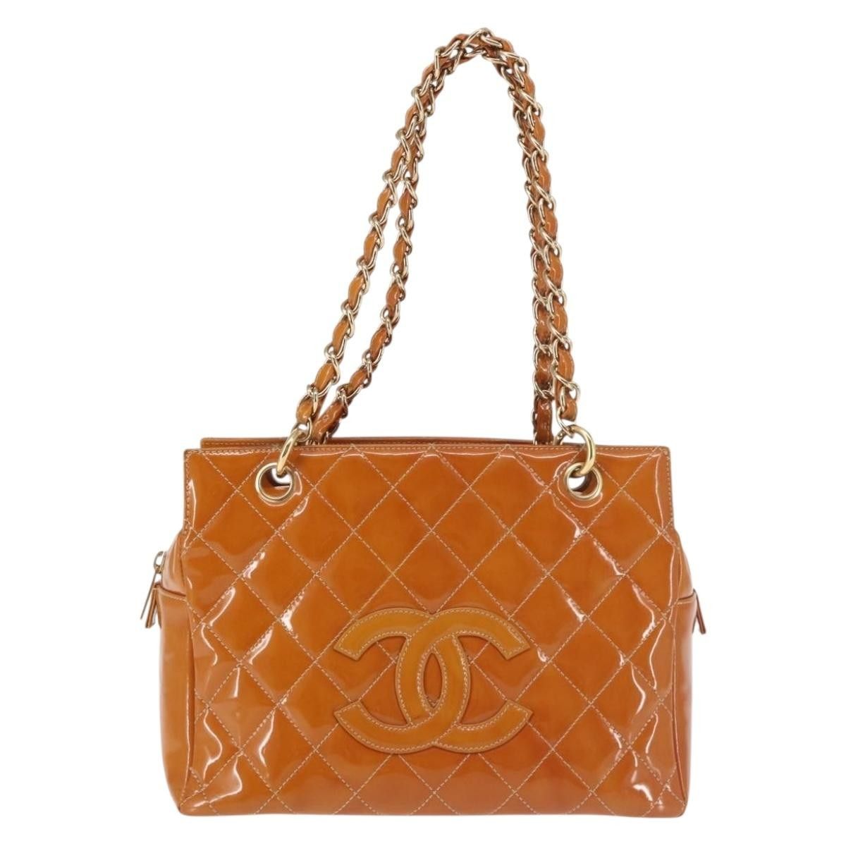 Chanel Chanel Vintage Petite Timeless Tote Quilted Patent Size ONE SIZE - 18 Thumbnail