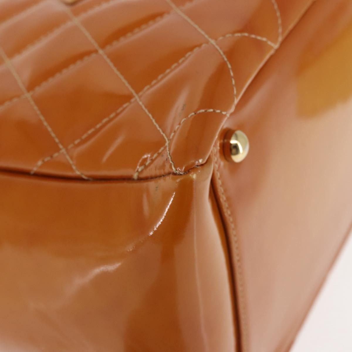 Chanel Chanel Vintage Petite Timeless Tote Quilted Patent Size ONE SIZE - 9 Thumbnail