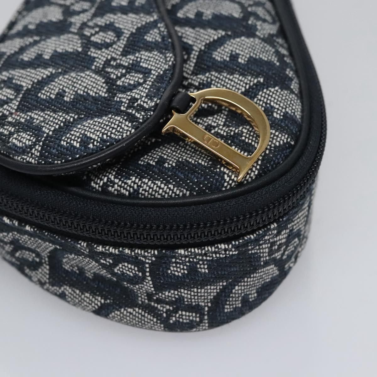 Dior Christian Dior Vintage Saddle Coin Purse Diorissimo Canvas Size ONE SIZE - 8 Thumbnail