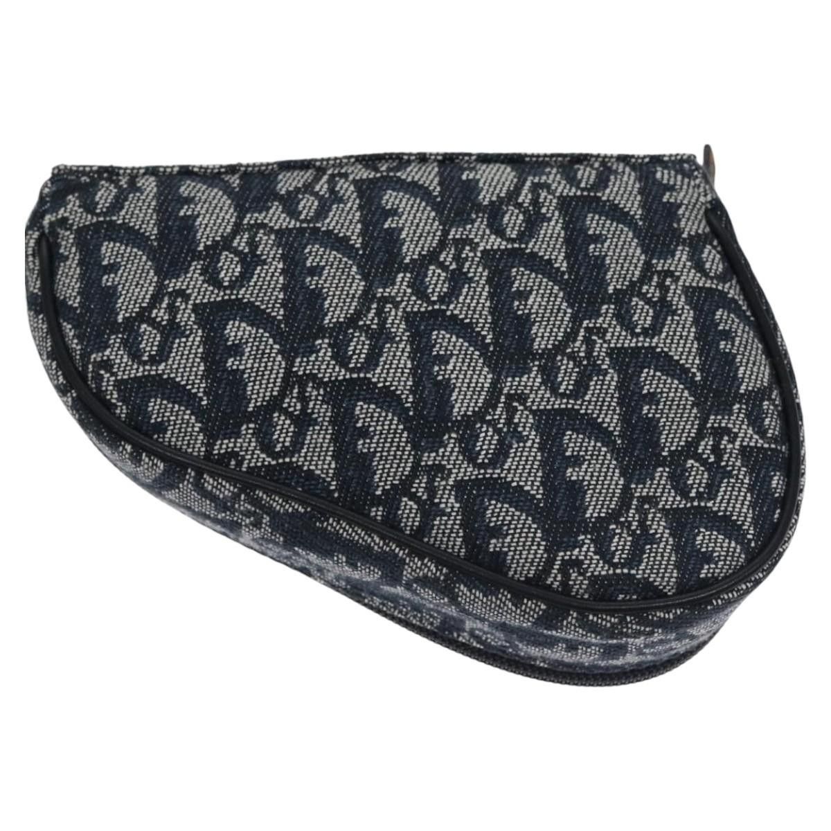Dior Christian Dior Vintage Saddle Coin Purse Diorissimo Canvas Size ONE SIZE - 2 Thumbnail