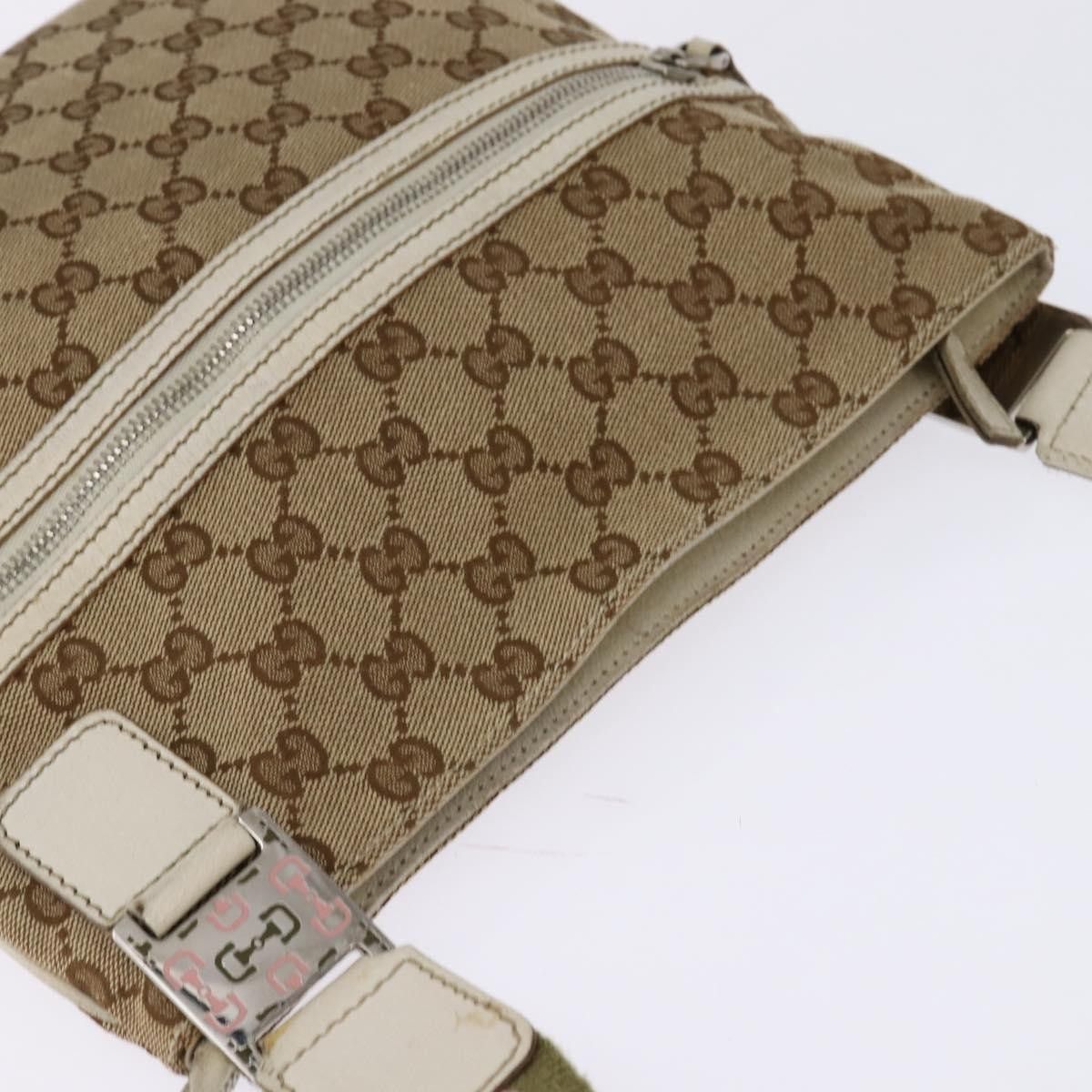 Gucci Gucci Flat Messenger Bag GG Canvas Size ONE SIZE - 15 Thumbnail