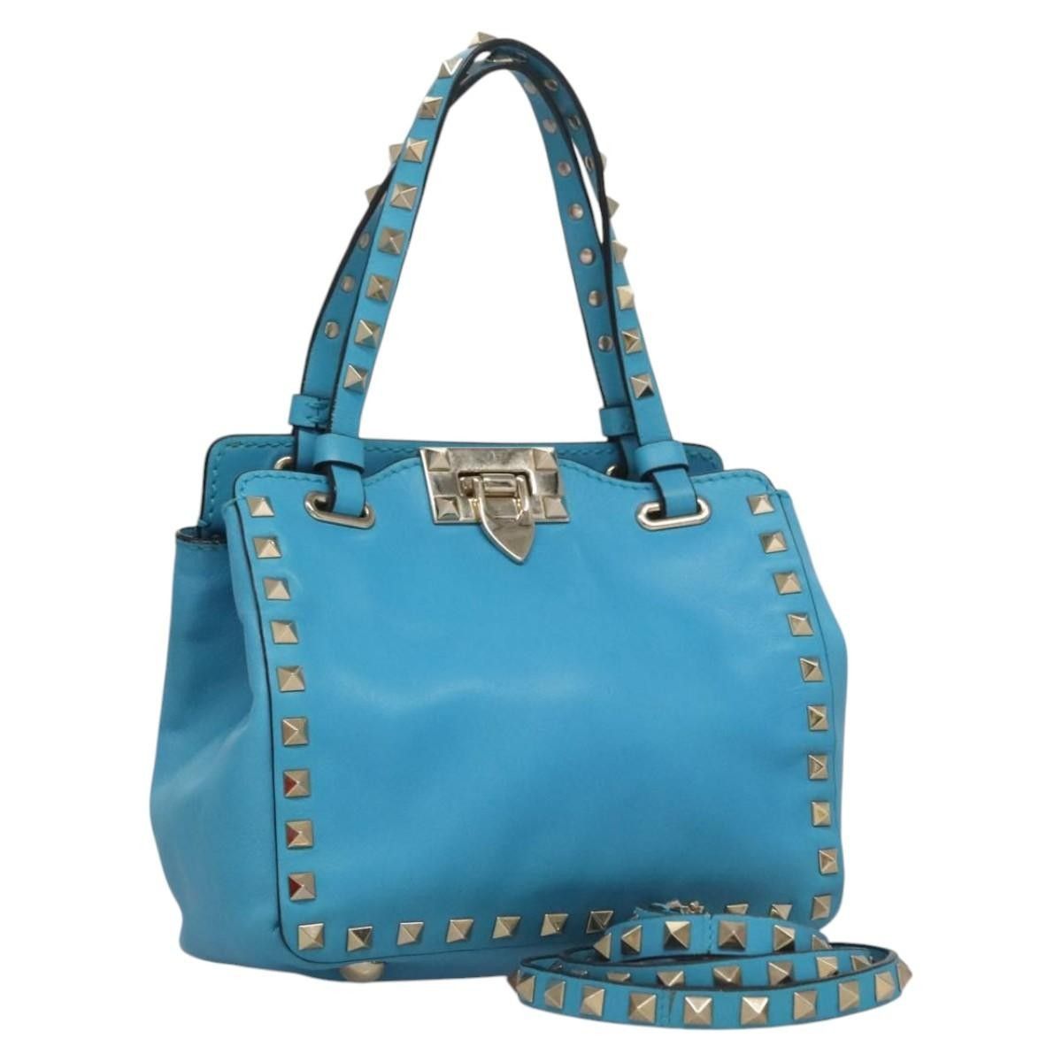 Valentino Valentino Garavani Rockstud Tote Soft Leather Size ONE SIZE - 15 Thumbnail