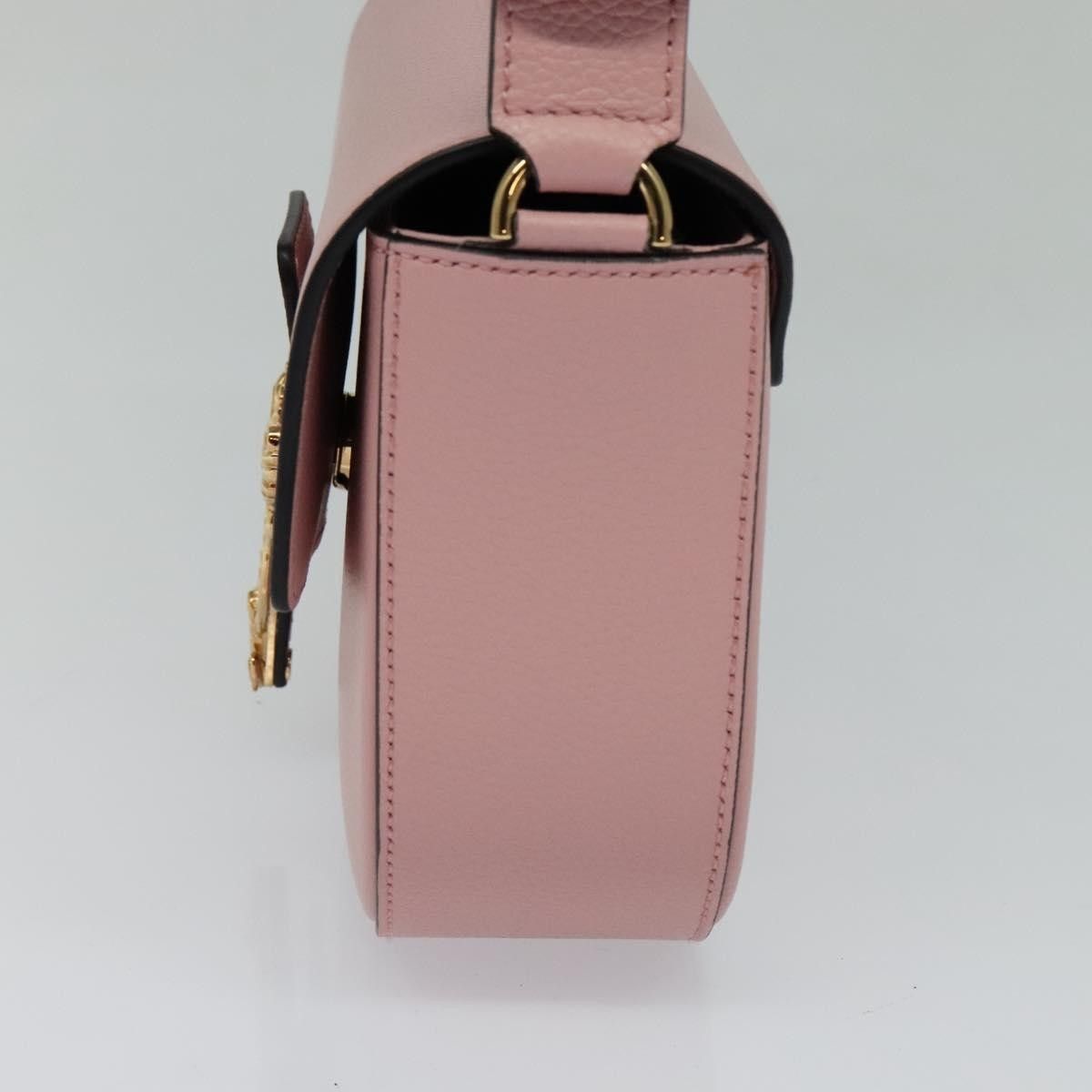 Versace Versace Virtus Flap Messenger Bag Leather Size ONE SIZE - 4 Thumbnail
