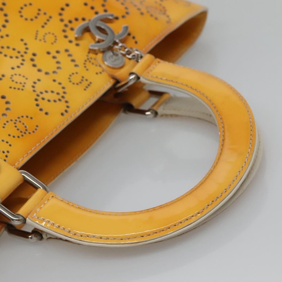 Chanel Chanel CC No.5 Shopping Tote Perforated Patent Size ONE SIZE - 8 Thumbnail