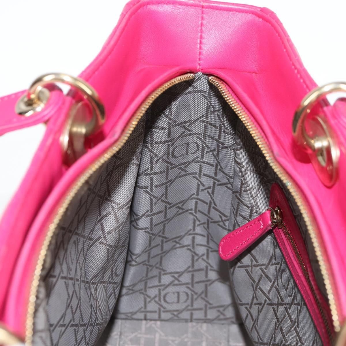 Dior Christian Dior Lady Dior Bag Cannage Quilt Lambskin Size ONE SIZE - 21 Thumbnail